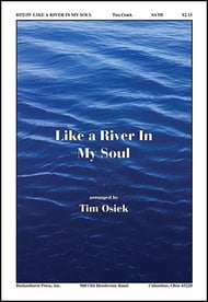 Like a River in My Soul SATB choral sheet music cover Thumbnail